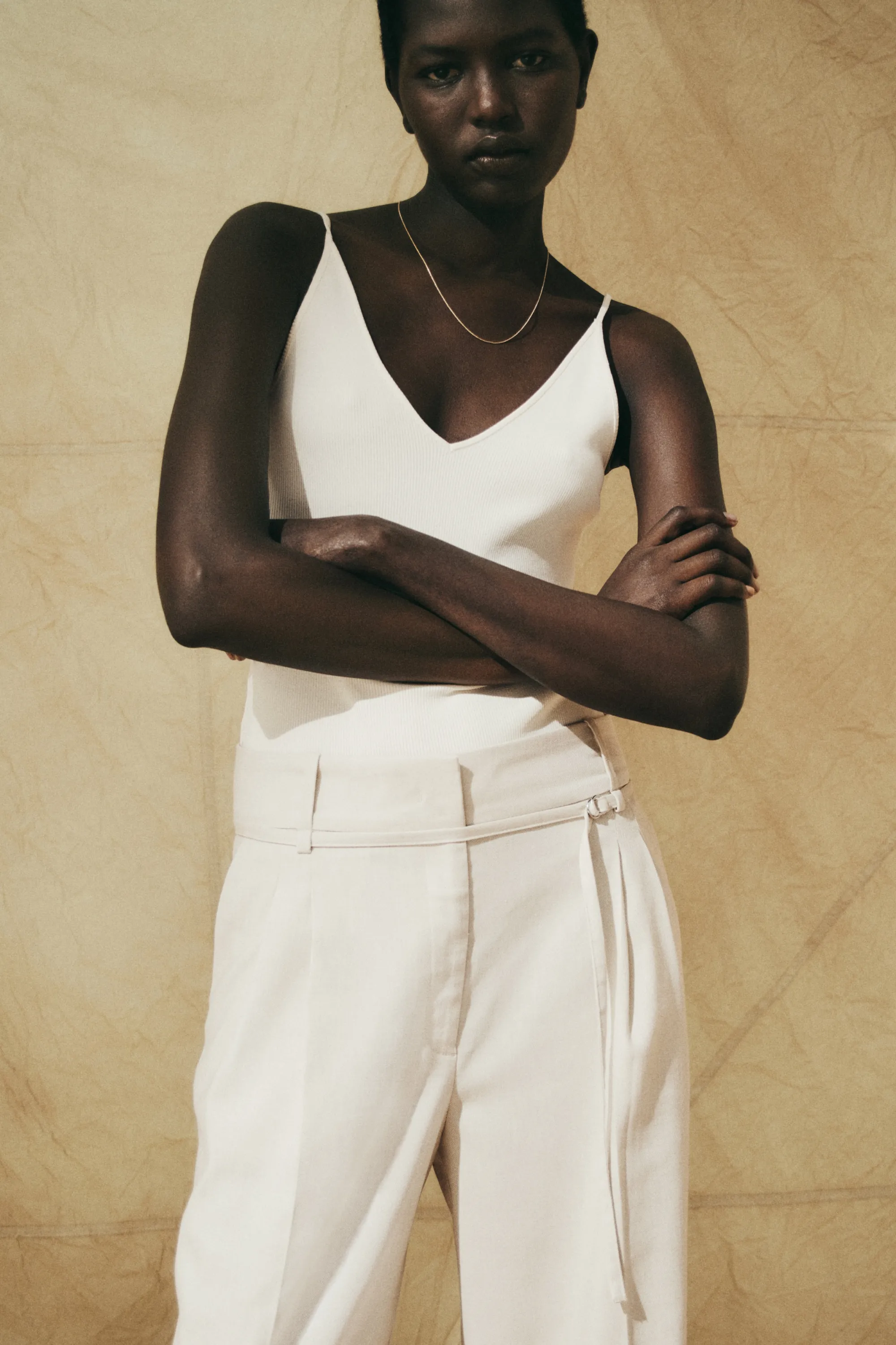 Pantalon chic - Beige clair