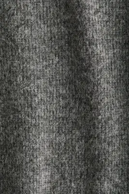 Pull oversize à encolure en V - Gris foncé — photo 5