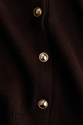 Gilet oversize - Marron foncé — photo 4