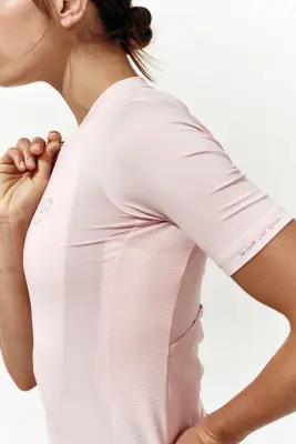 T-shirt vélo DryMove™ - Rose clair/No Finish — photo 5