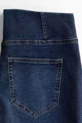 High Flared Jeggings - Bleu denim foncé — photo 3