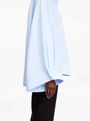 Chemise à manches volumineuses - Bleu ciel — photo 3
