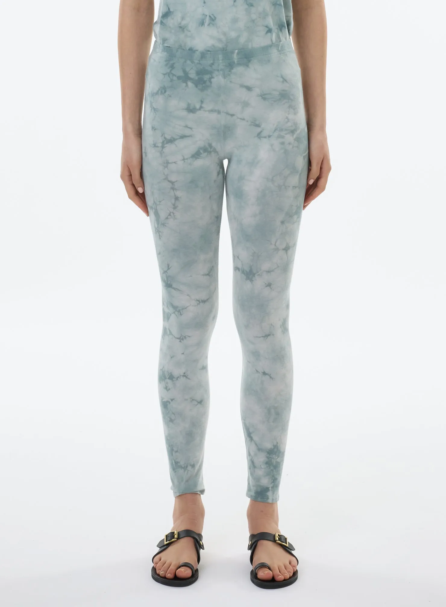 Pantalon en coton organique et élasthanne