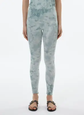 Pantalon en coton organique et élasthanne