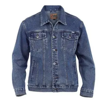 DUKE VESTE TRUCKER JEANS Bleu — photo 1