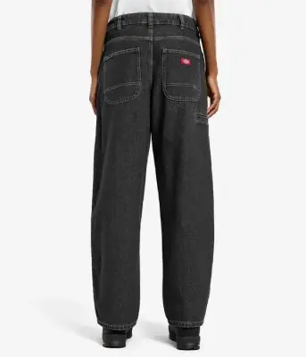 Pantalon Dickies 958 Baggy tapered work jean – Black Faded — photo 2
