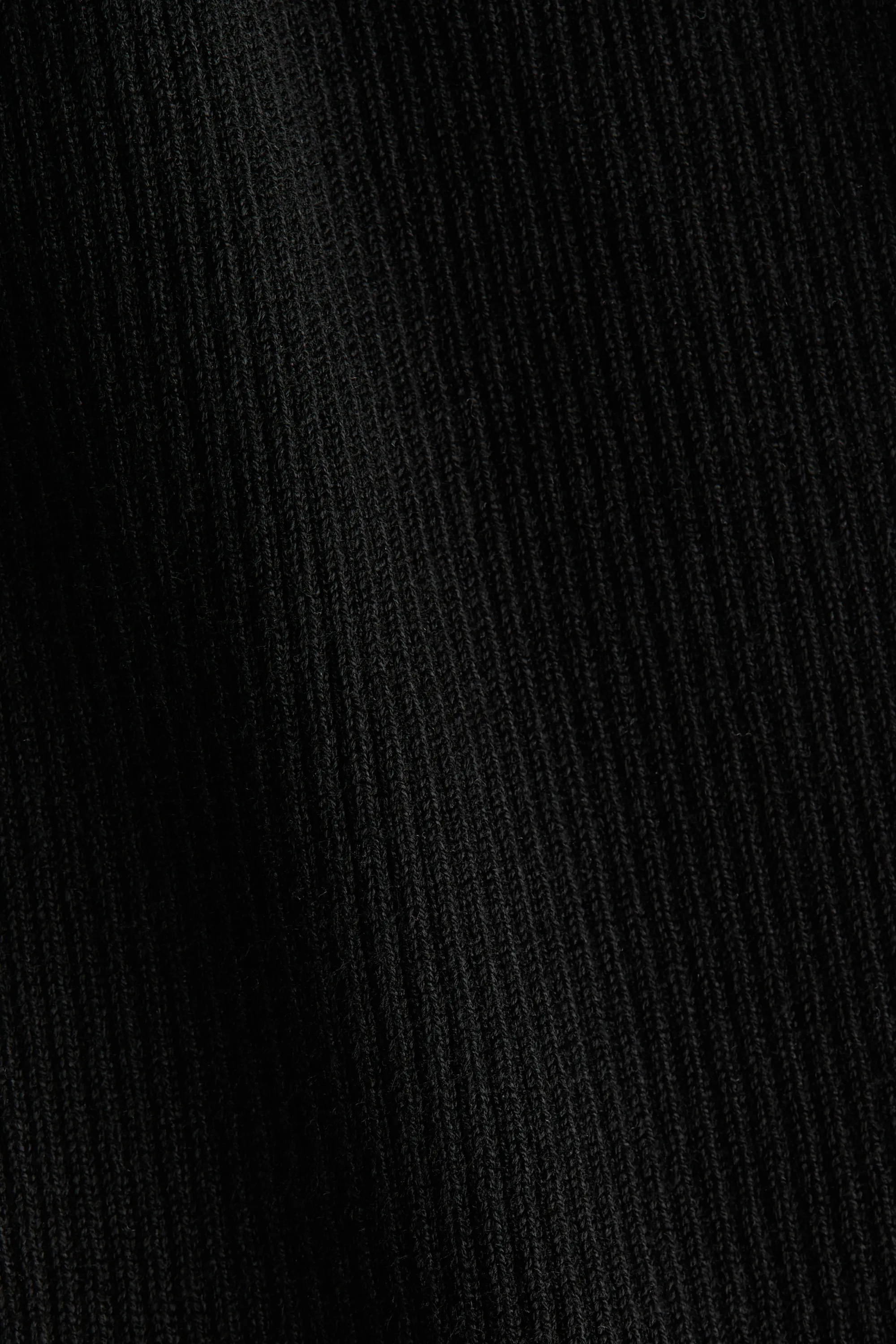 Legging évasé en maille côtelée - Noir/nœud