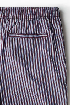 Short Relaxed Fit - Bordeaux/rayé — photo 5