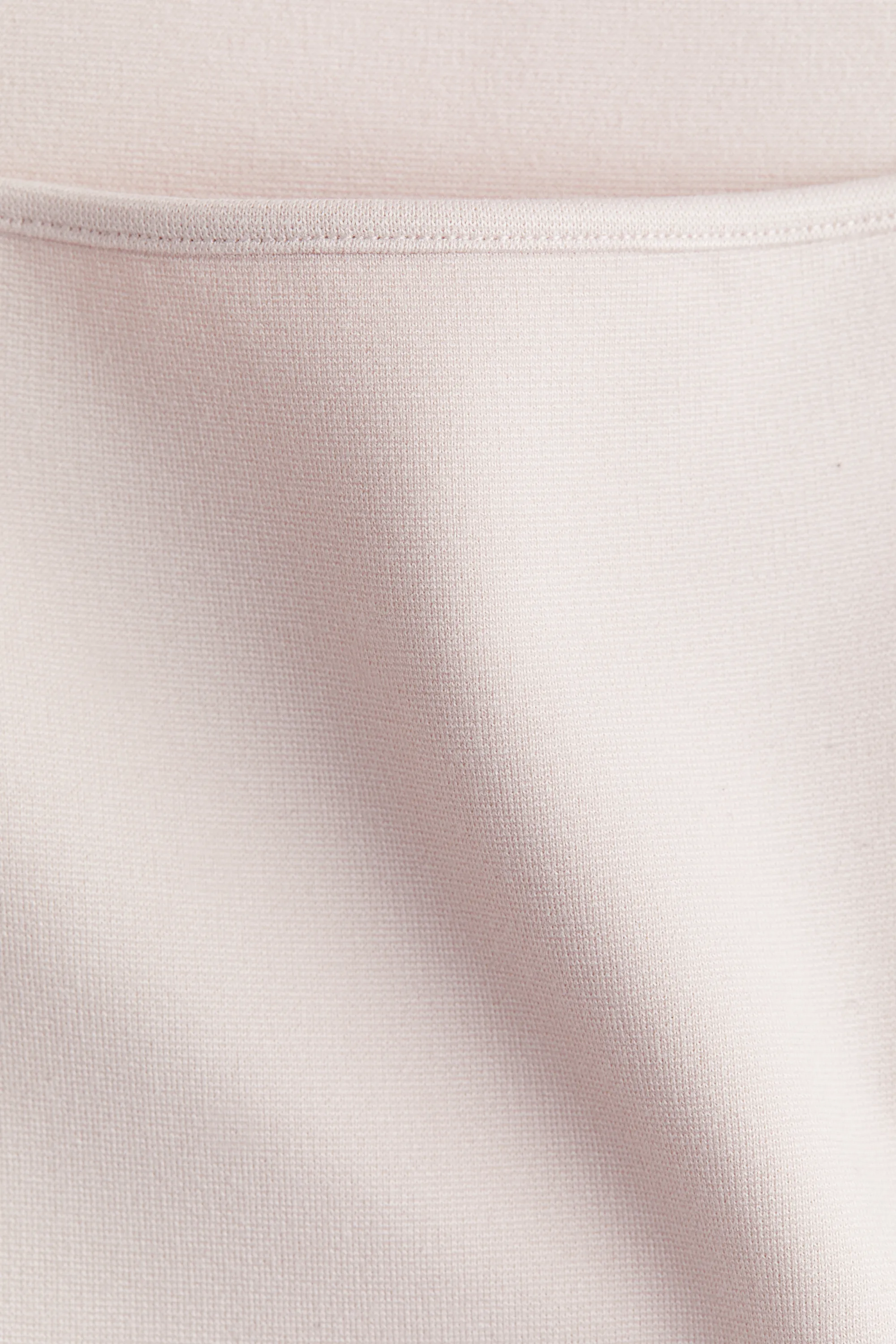 Robe moulante à mancherons - Rose clair