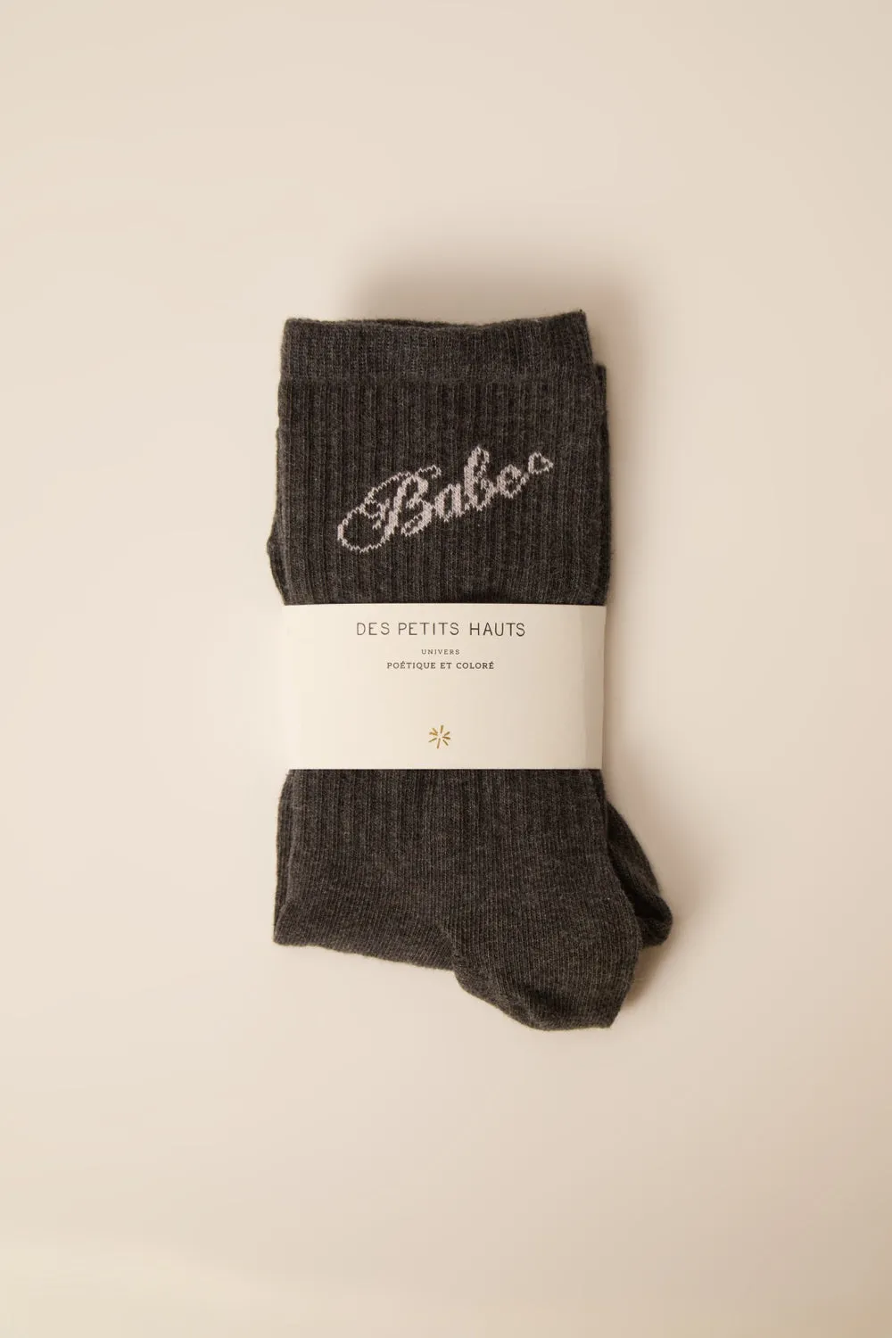 Chaussettes Oscar Anthracite