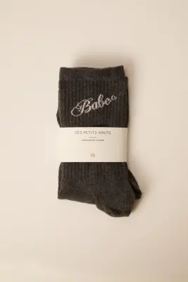 Chaussettes Oscar Anthracite — photo 1