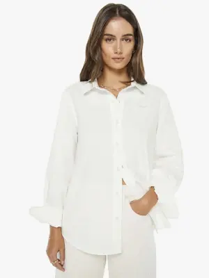 Nouveau ! MOTHER Chemise The Bestie White — photo 3