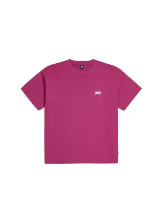 Script Logo T-Shirt Boysenberry — photo 1