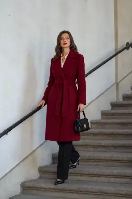 Giselle Wrap Coat — photo 10