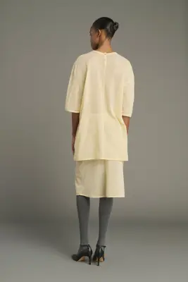 TEE-SHIRT JUNE BEURRE — photo 2