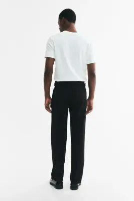Pantalon chic Regular Fit - Noir — photo 2