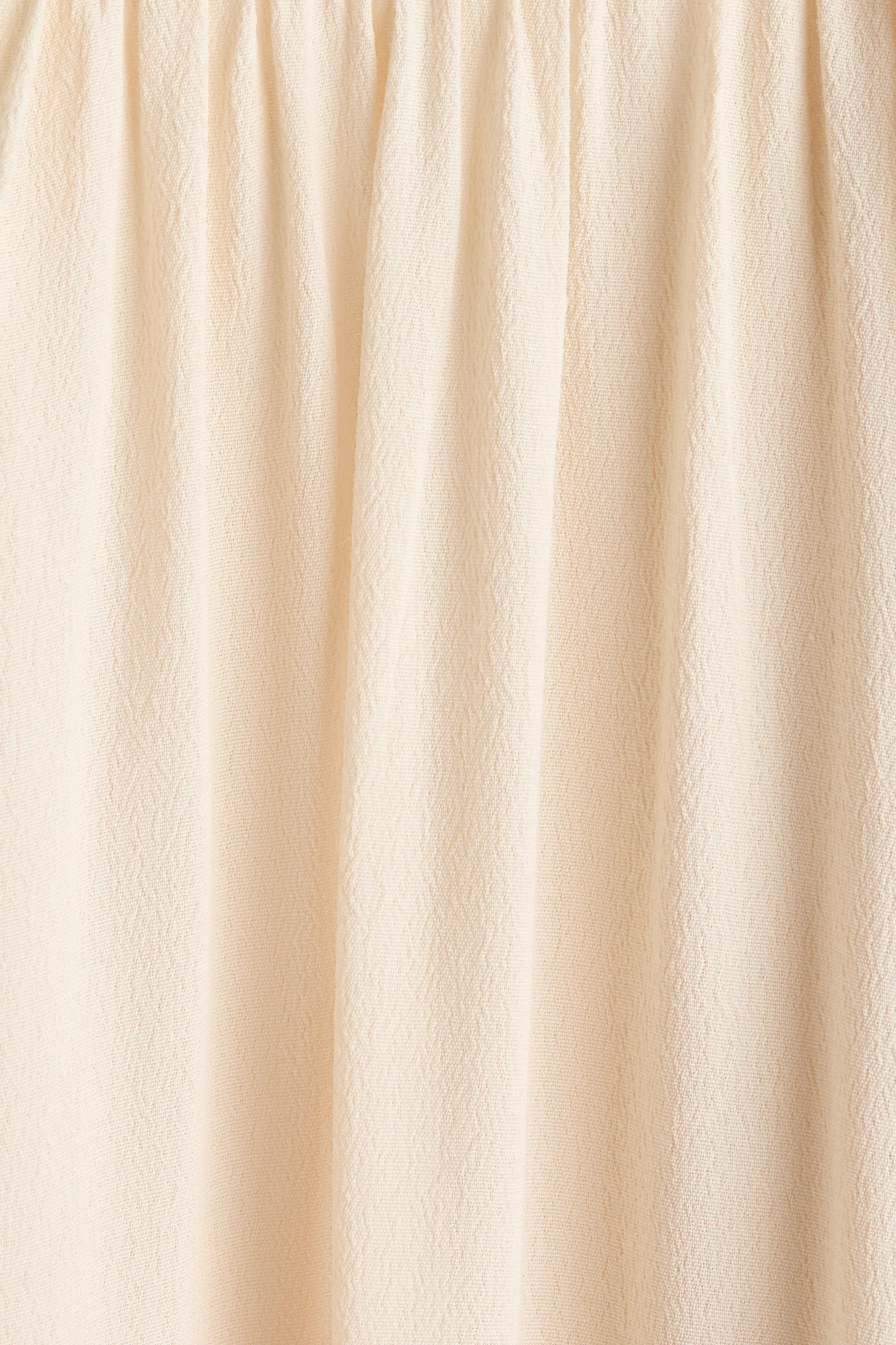 Blouse loose en viscose - Beige clair