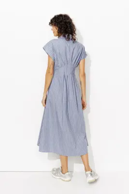 Robe-chemise midi — photo 4