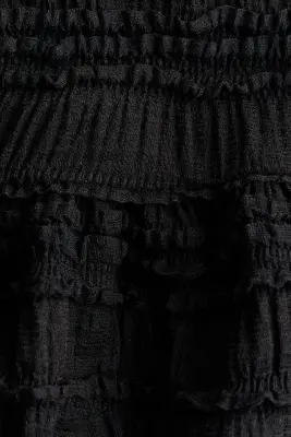 Top smocké - Noir — photo 4