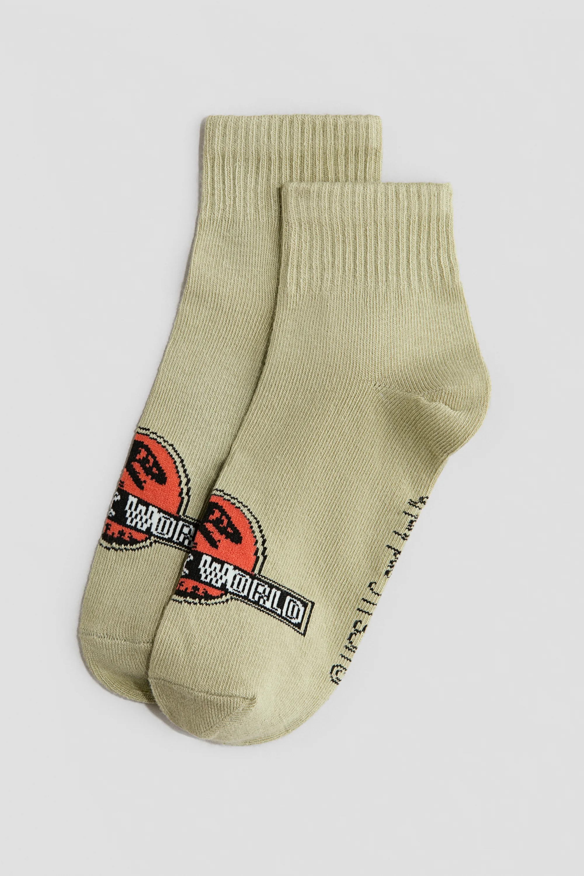 Lot de 5 paires de socquettes - Gris foncé/Jurassic World