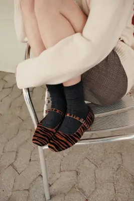 Ballerines Olive Tigrou — photo 1