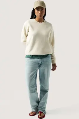 Le sweat - Ecru — photo 2