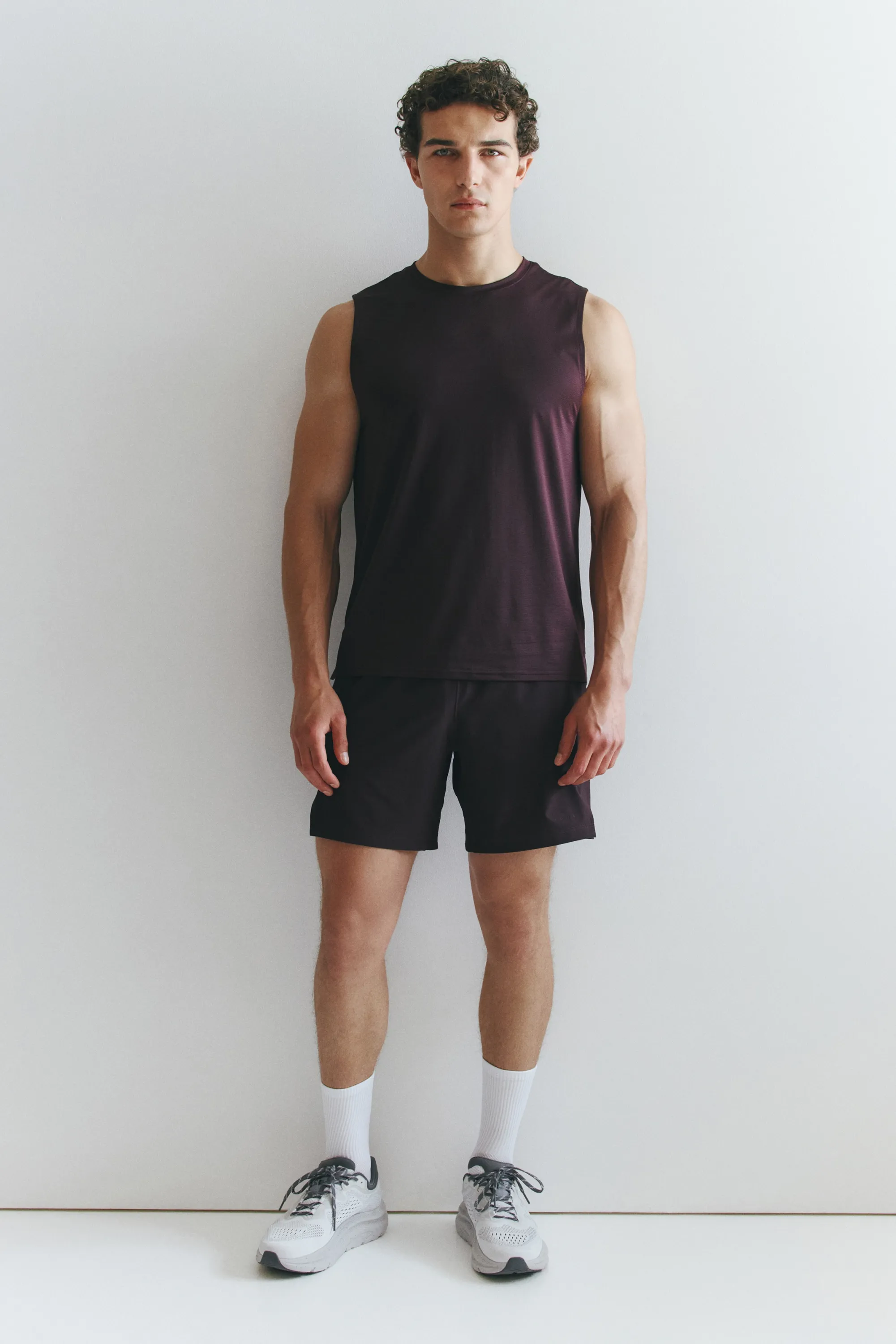 Débardeur de sport Regular Fit DryMove™ - Prune foncé