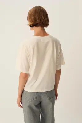 Tee-shirt Fanny Ecru — photo 5