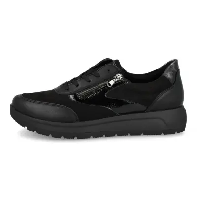 Baskets Remonte D2V02-03 Noires - Lacets Grande Pointure Femme — photo 2