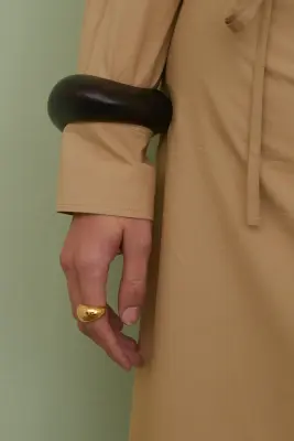 BAGUE ZELIE DORÉ — photo 3
