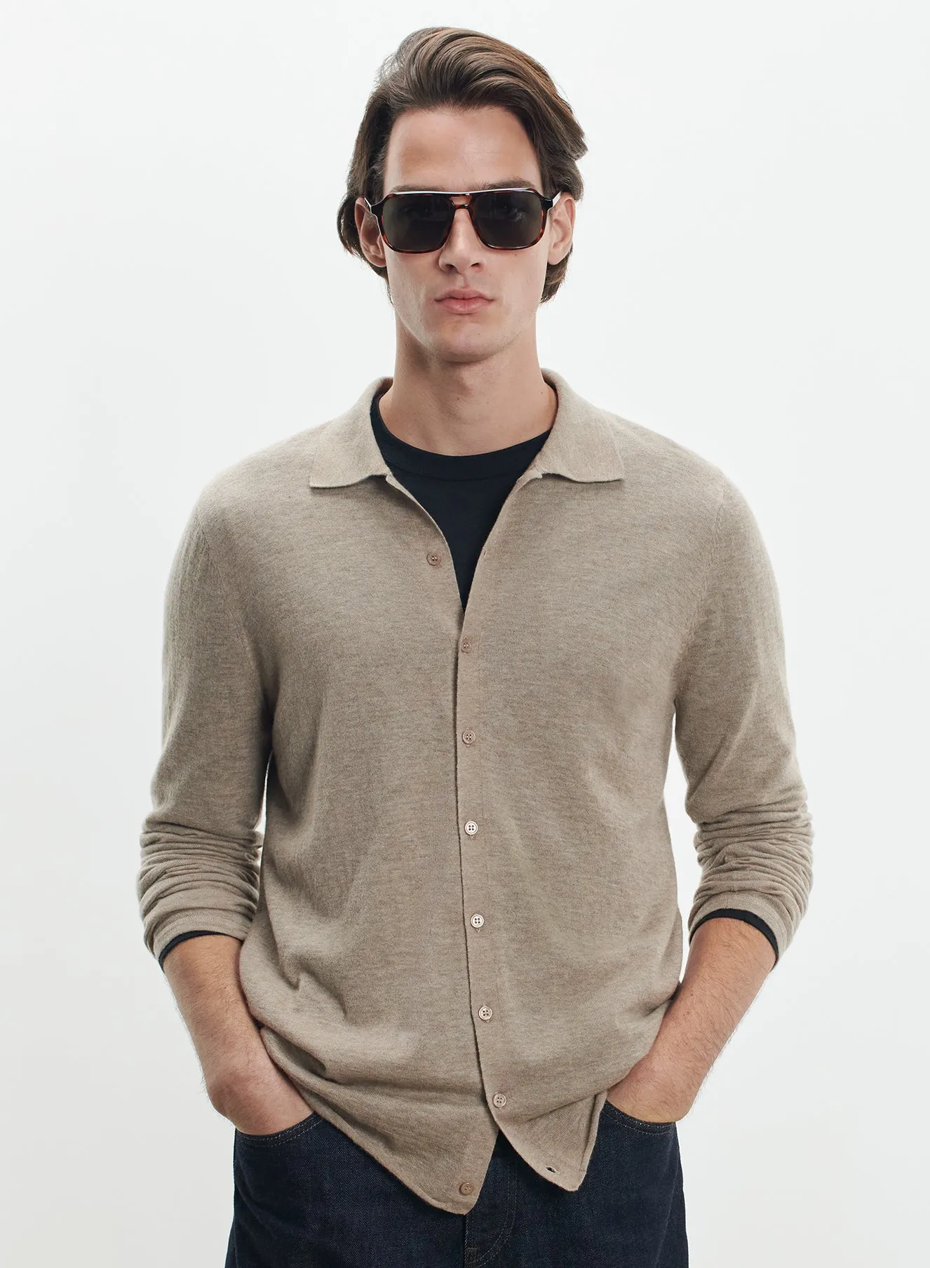 Chemise en cachemire