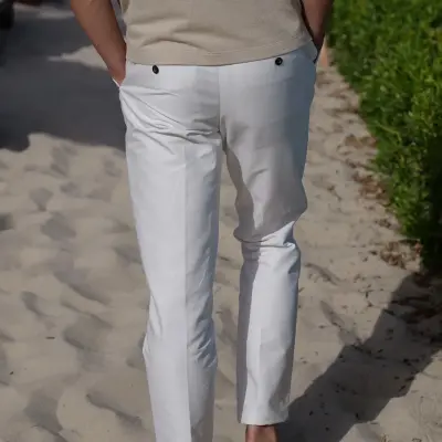 Pantalon megève blanc — photo 2