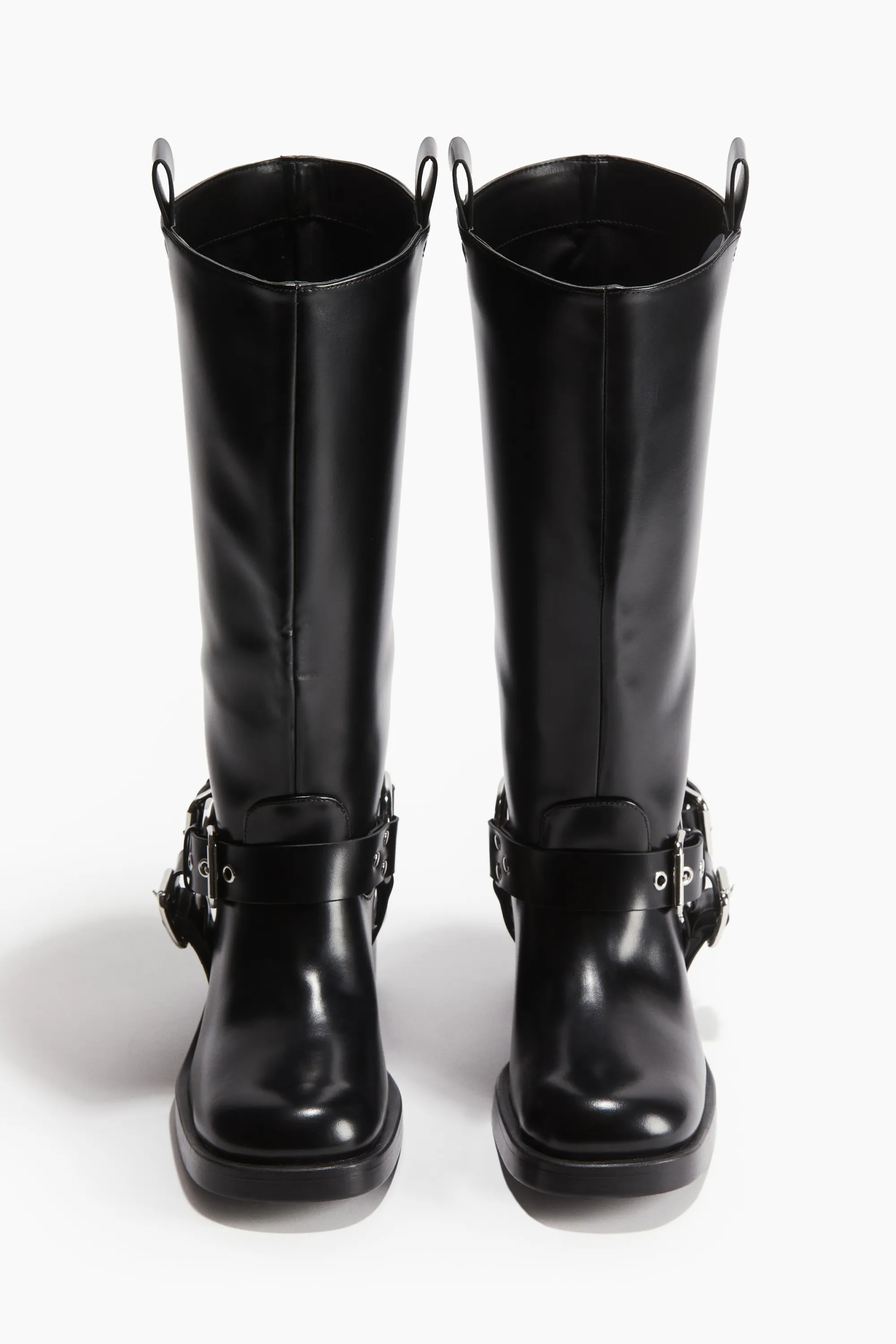Bottes de style motard - Noir