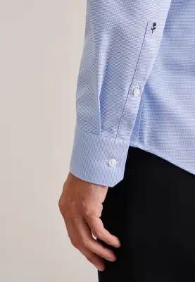 SEIDENSTICKER CHEMISE imprimé Bleu ciel — photo 5
