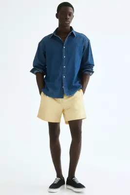 Short Relaxed Fit - Jaune — photo 2