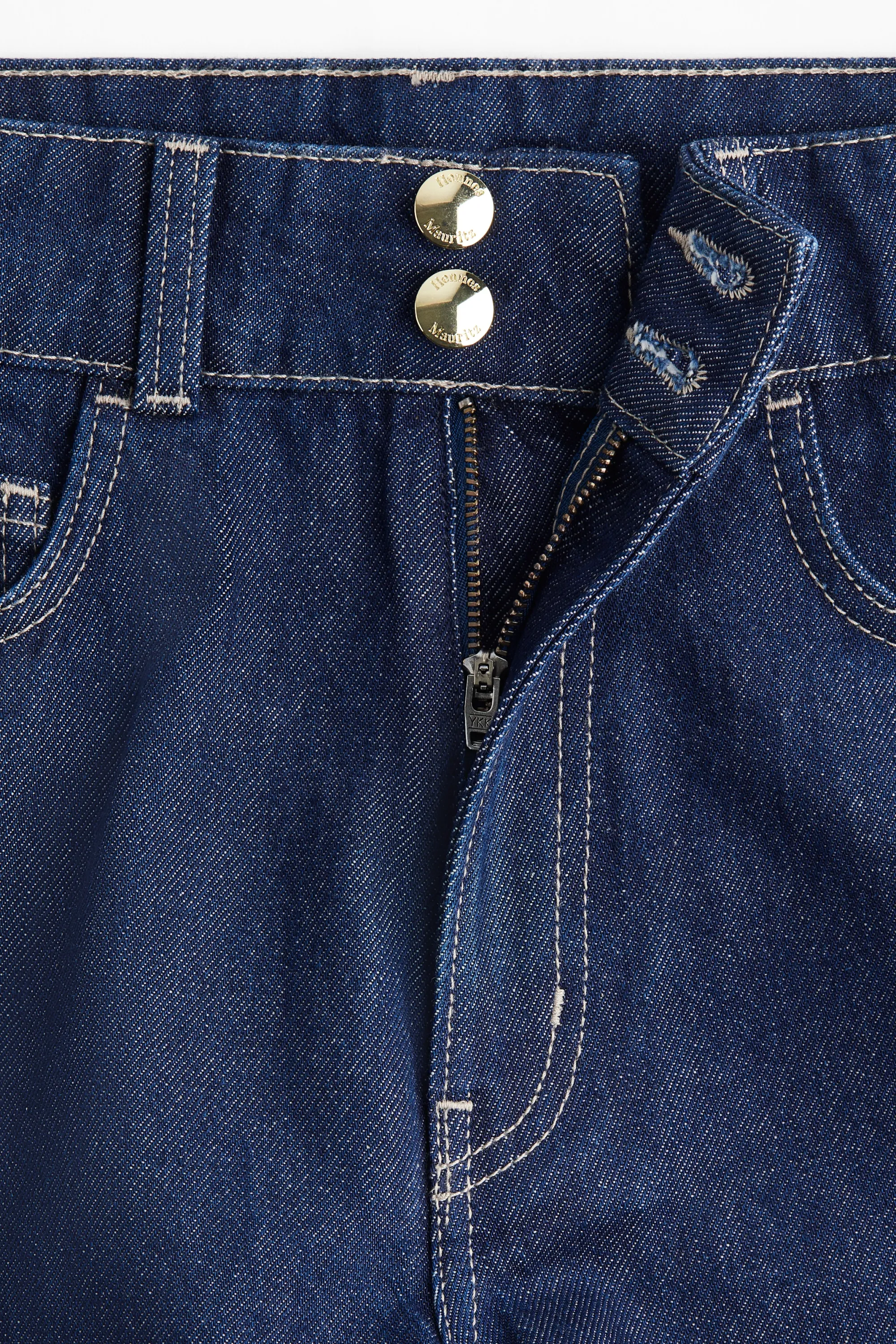 Short en denim - Dark denim blue