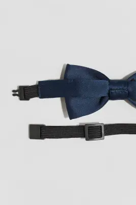 Nœud papillon - Bleu marine — photo 2