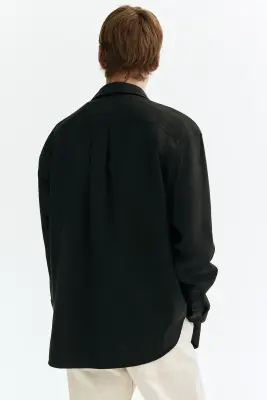 Chemise Relaxed Fit - Noir — photo 3