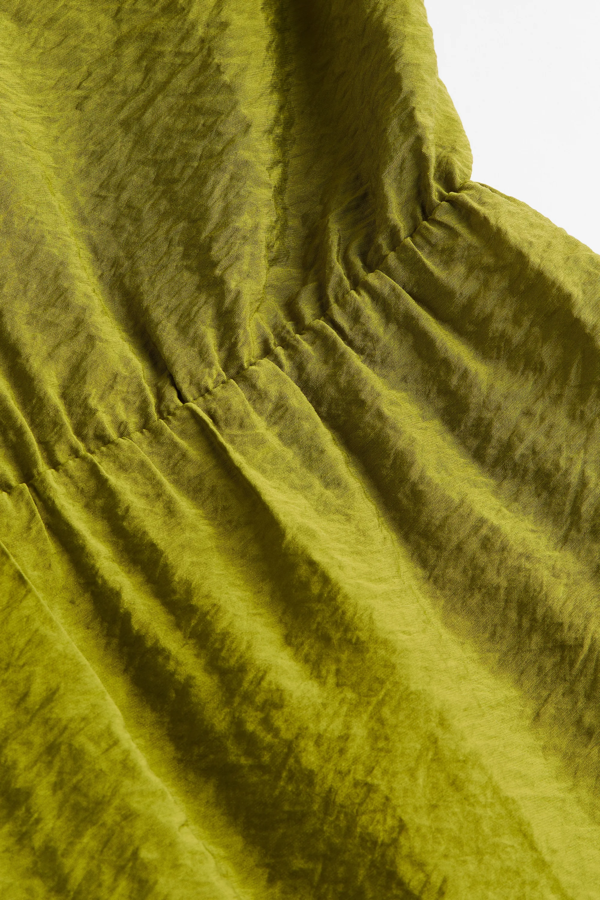 Robe dos nu - Vert olive