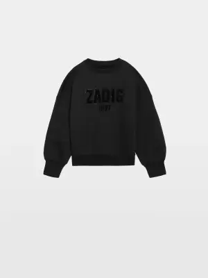 Sweatshirt Justin Fille — photo 4