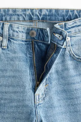 Flared High Jeans - Bleu denim clair — photo 1
