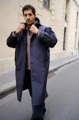 MAN-TLE – MENS GILL COAT R21Y1 – MONITOR NYLON