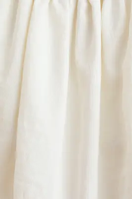 Top épaules nues - Crème — photo 4