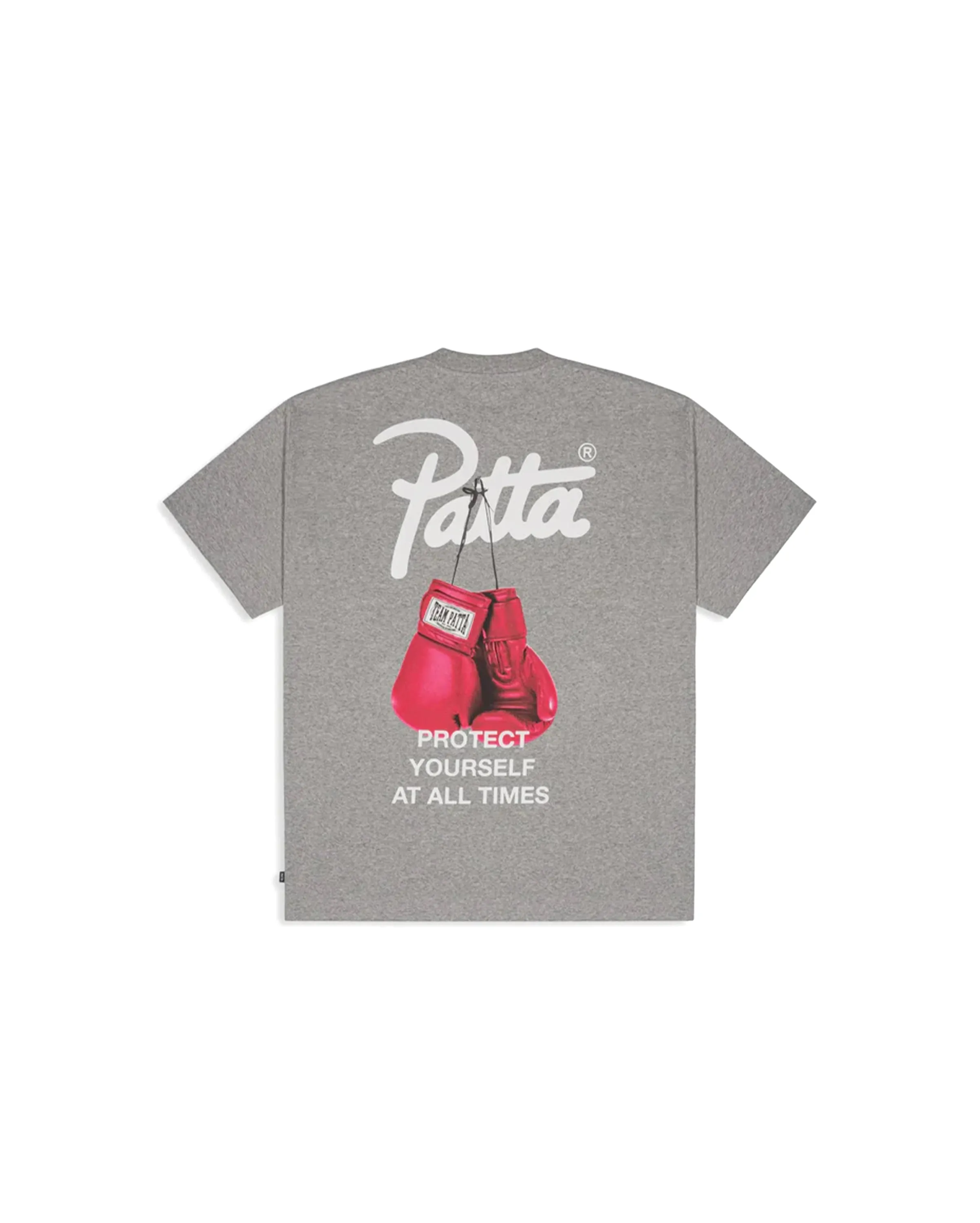 Protect Yourself T-Shirt Melange Grey