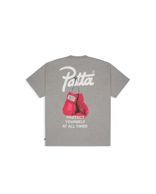 Protect Yourself T-Shirt Melange Grey — photo 1