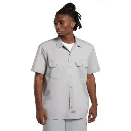 DICKIES CHEMISE MANCHES COURTES Gris clair