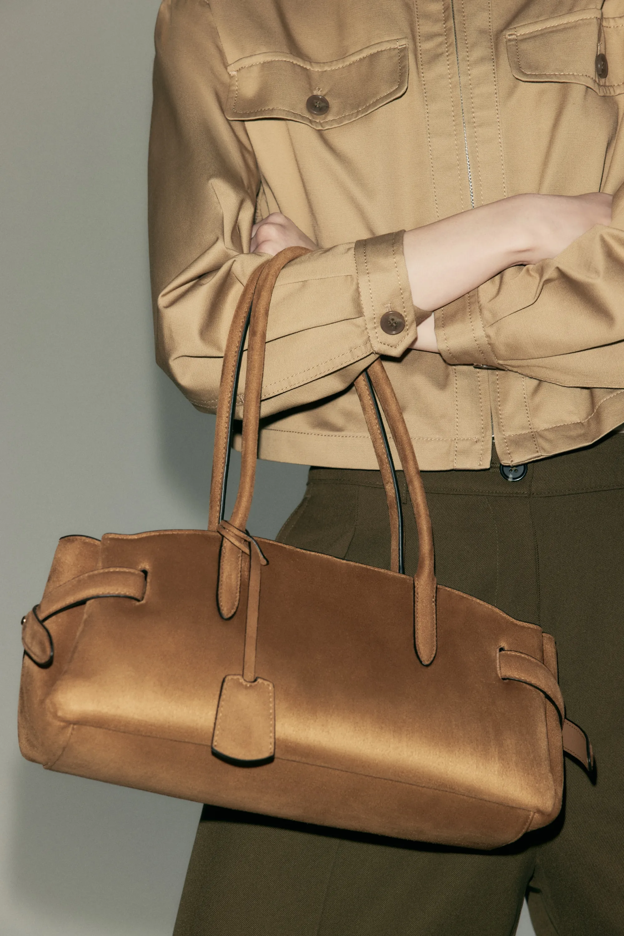 Sac porté épaule - Marron