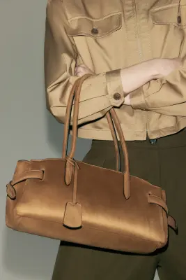 Sac porté épaule - Marron — photo 1