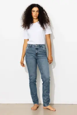 Jean slim taille mi-haute — photo 2