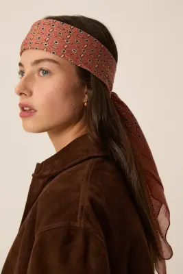Foulard Namibie Cravate Blush — photo 1